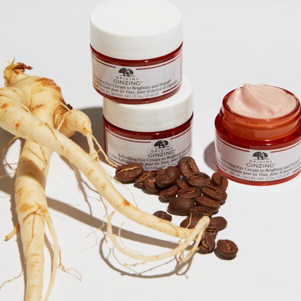 ORIGINS GINZING REFRESHING EYE CREAM, TO BRIGHTEN AND DEFLATE
