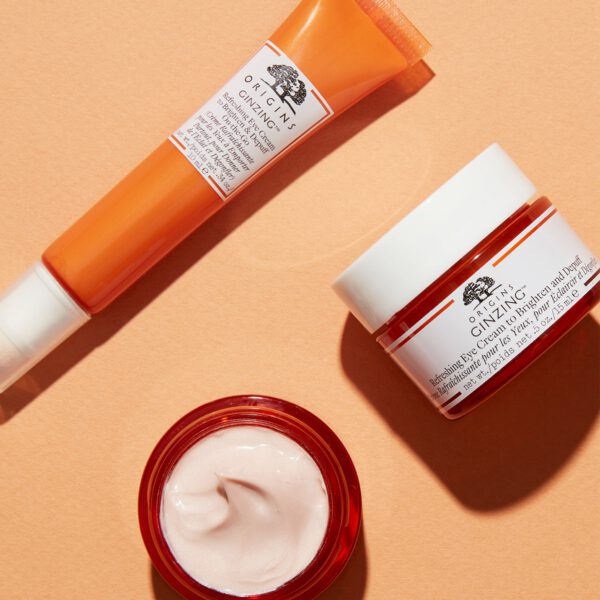 ORIGINS GINZING REFRESHING EYE CREAM, TO BRIGHTEN AND DEFLATE