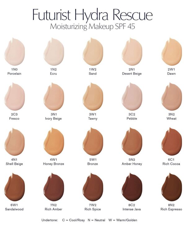 Estee Lauder Futurist Hydra Rescue Moisturizing Foundation SPF 45 - Image 3