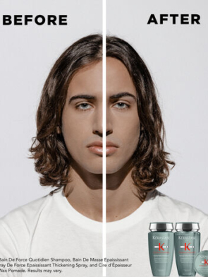 kerastase-genesis-homme-bain-de-masse-epaississant-shampoo-before-after