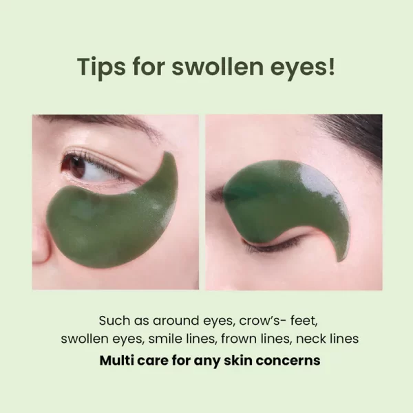 Matcha Biome Hydrogel Eye Patch - Image 3
