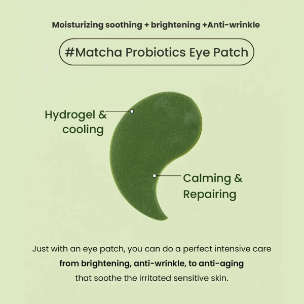 Matcha Biome Hydrogel Eye Patch - Image 2