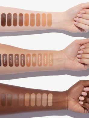 CreamBronzerArmSwatches