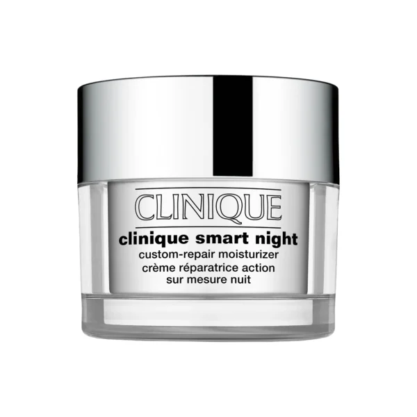 CLINIQUE SMART REPAIRING CREAM CUSTOM ACTION NIGHT DRY COMBINATION