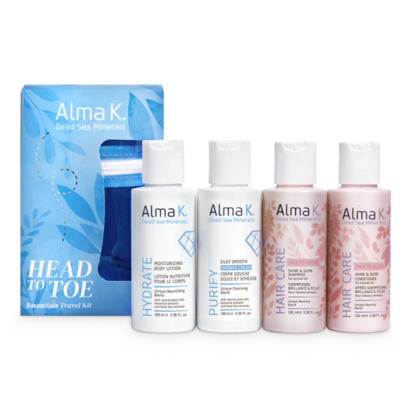 HEAD TO TOE ESSENTIALS TRAVEL KIT